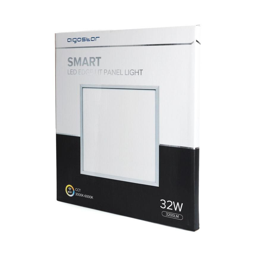Aigostar - Panel empotrable LED regulable 32W/230V Wi-Fi 60x60 cm