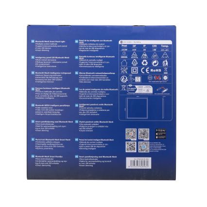 Aigostar - Panel empotrable LED regulable MESH LED/36W/230V 2700-6500K 60x60 cm