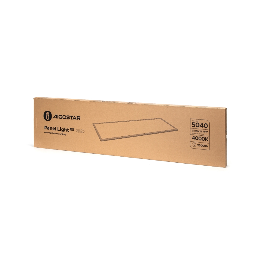 Aigostar - Panel LED empotrable/28W/230V 120x30 cm 4000K