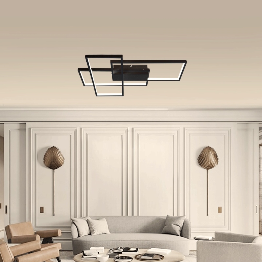 Aigostar - Plafón LED regulable LED/38W/230V 2700-6500K + control remoto