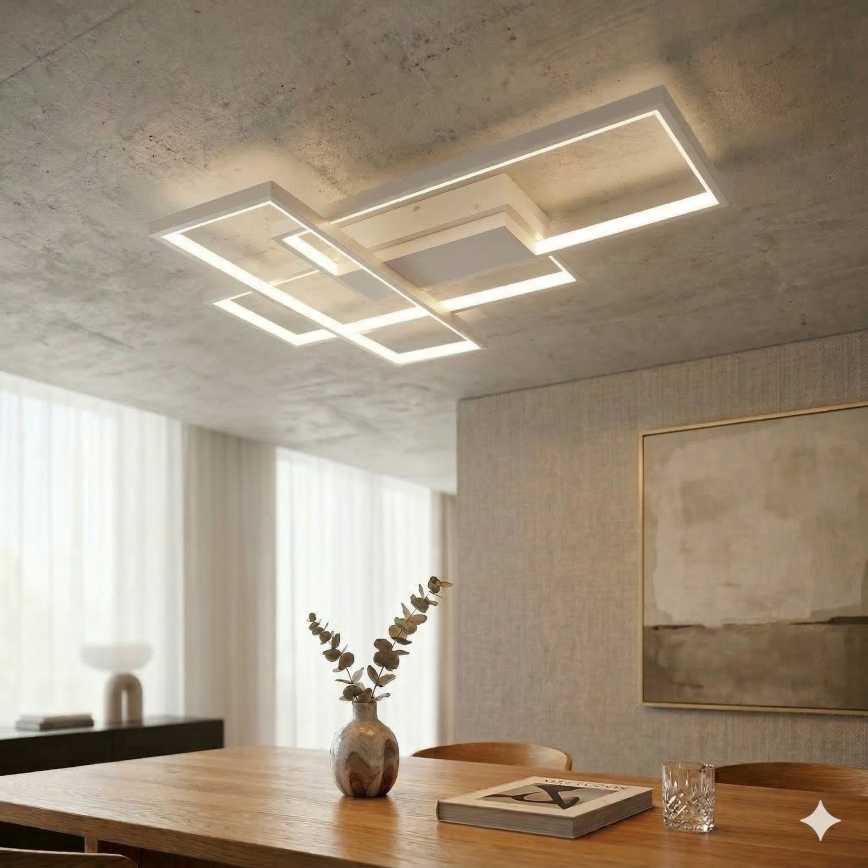 Aigostar - Plafón LED regulable LED/38W/230V 2700-6500K + control remoto