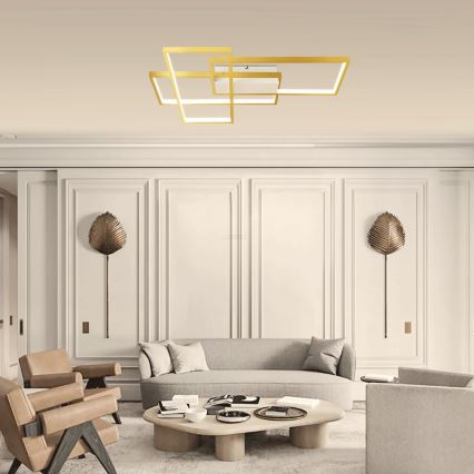 Aigostar - Plafón LED regulable LED/38W/230V 2700-6500K + control remoto
