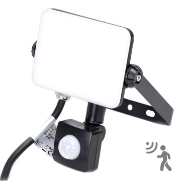Aigostar - Proyector LED con sensor LED/30W/230V 4000K IP65 negro