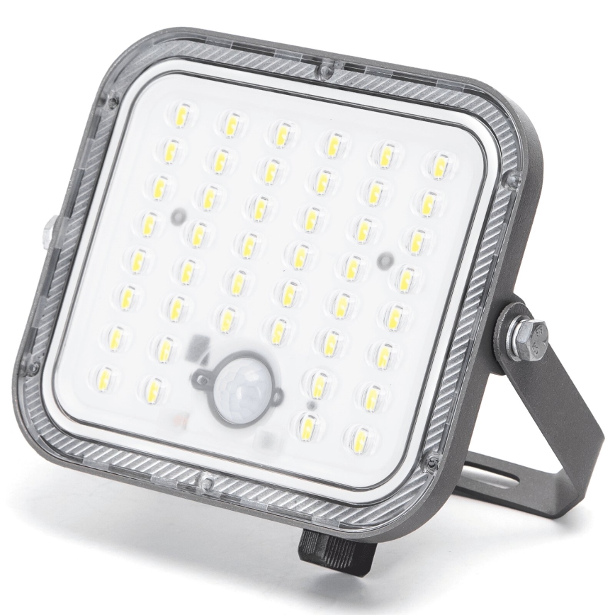 Aigostar - Reflector solar LED regulable con sensor LED/80W/3,4V 6500K IP66 4000 mAh + control remoto