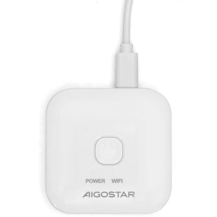 Aigostar - Puerta de enlace inteligente 5V Wi-Fi