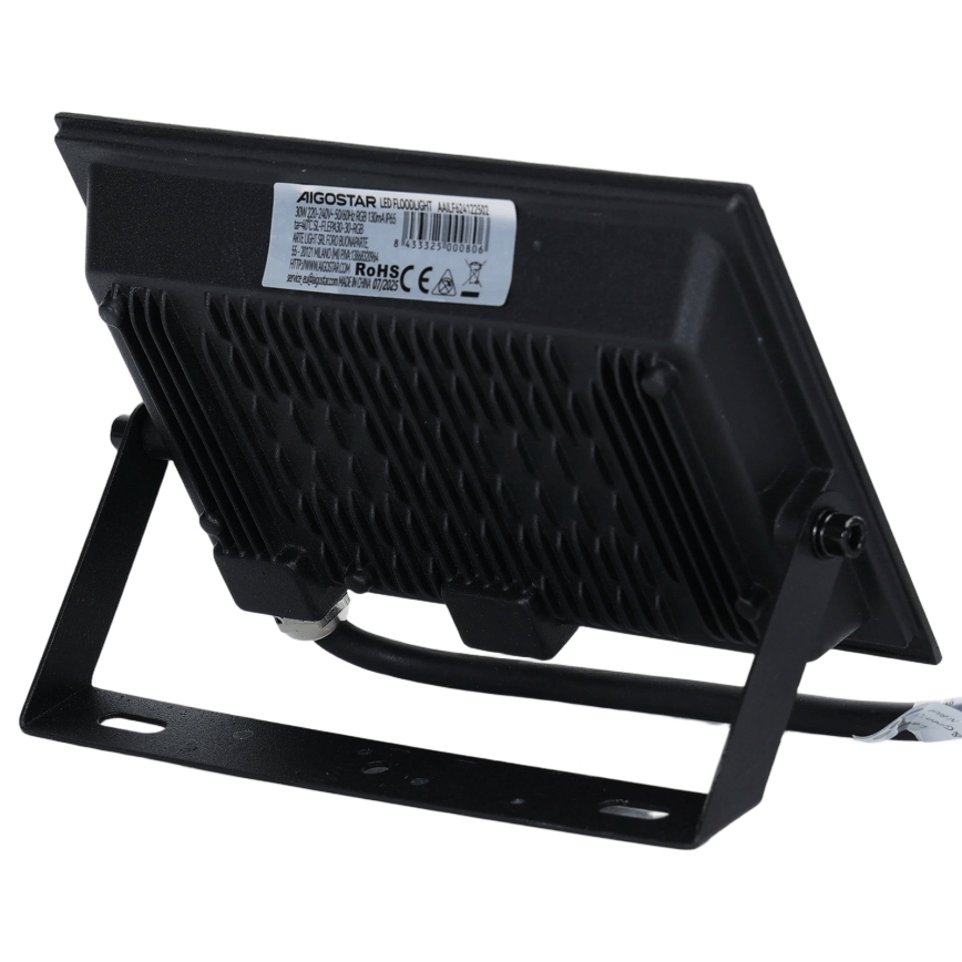 Aigostar - Proyector LED RGB regulable LED/30W/230V IP65 + control remoto