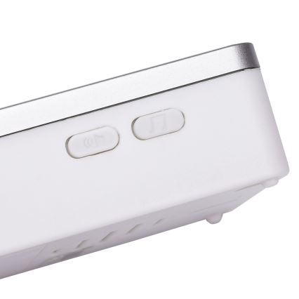Aigostar - SET 2x Campana inalámbrica 3xAA/12V IP44 blanco