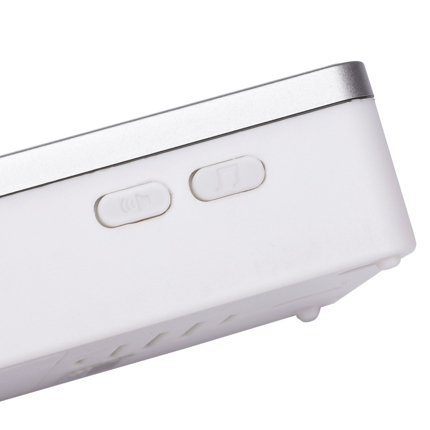 Aigostar - SET 2x Campana inalámbrica 3xAA/12V IP44 blanco
