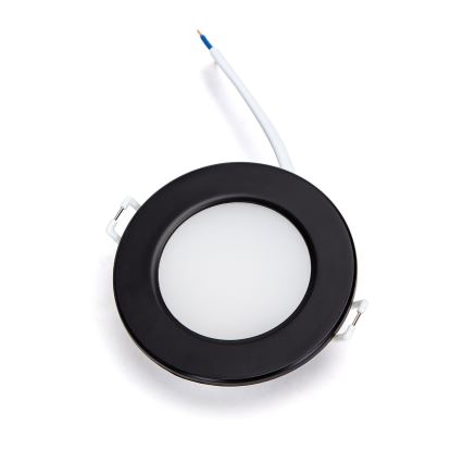 Aigostar - SET 3x Lámpara empotrable de exterior LED LED/4,8W/230V 4000K IP65 negro