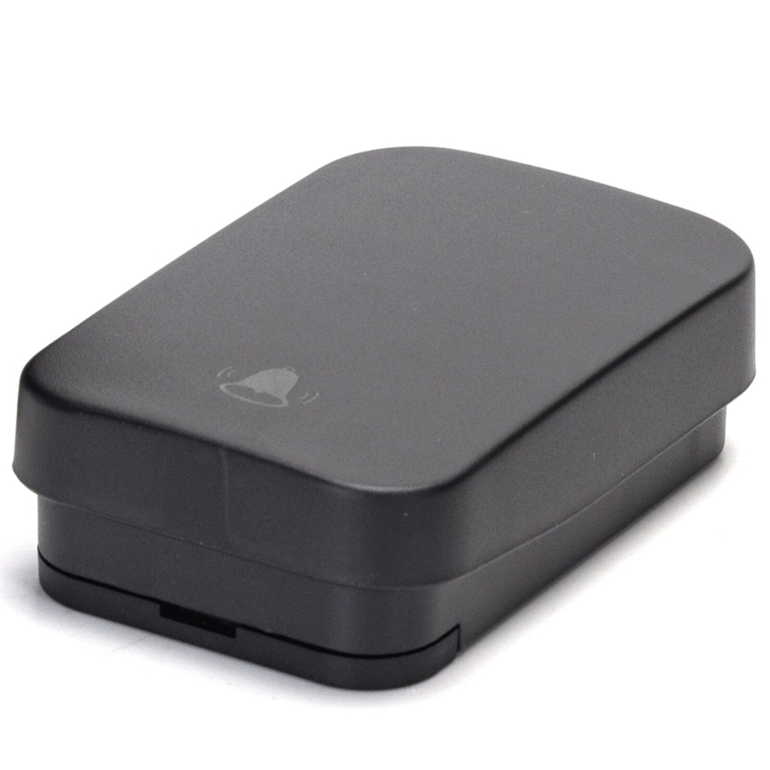 Aigostar - Timbre inalámbrico con enchufe integrado 1Z 230V IPX4 negro
