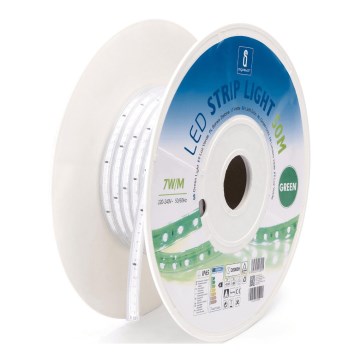 Aigostar - Tira LED 350W/230V 50m verde IP65
