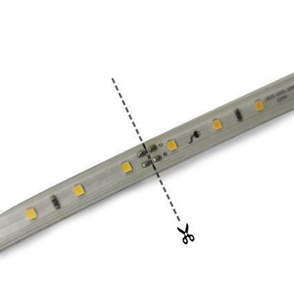 Aigostar - Tira LED 350W/230V 50m verde IP65