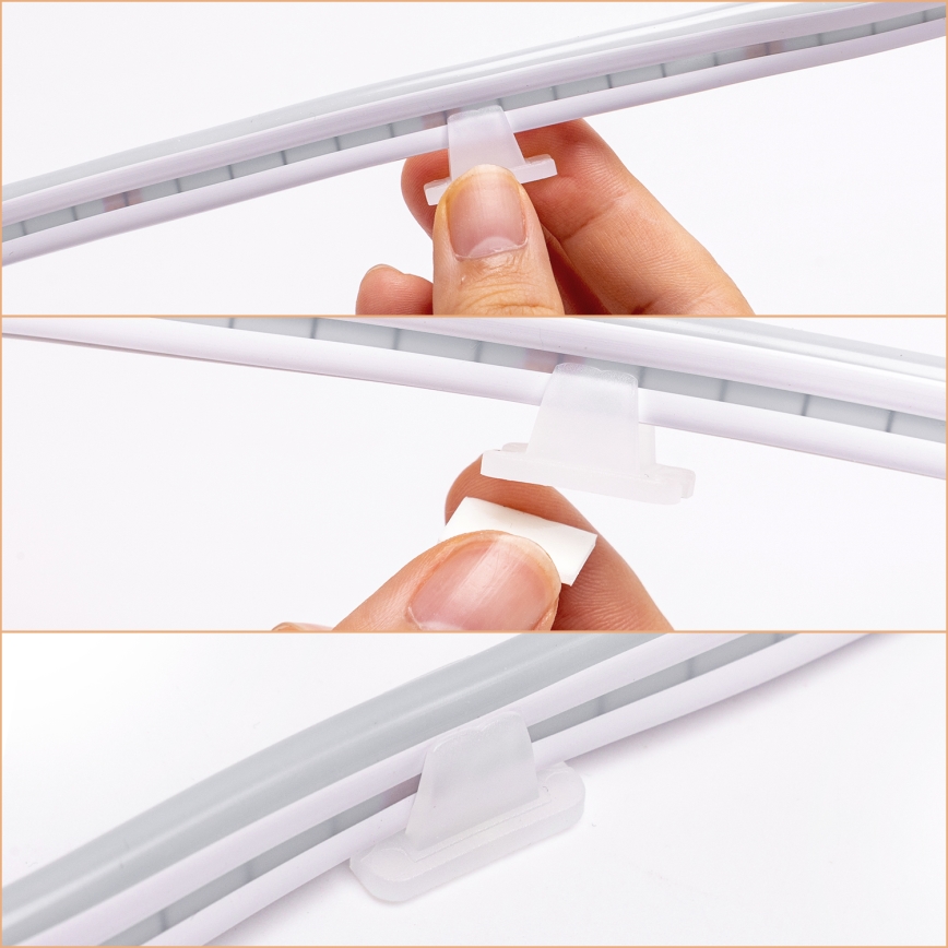Aigostar - Tira LED 50m LED/400W/230V 3000K IP65