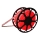 Aigostar - Tira LED exterior 50m LED/350W/230V roja IP65