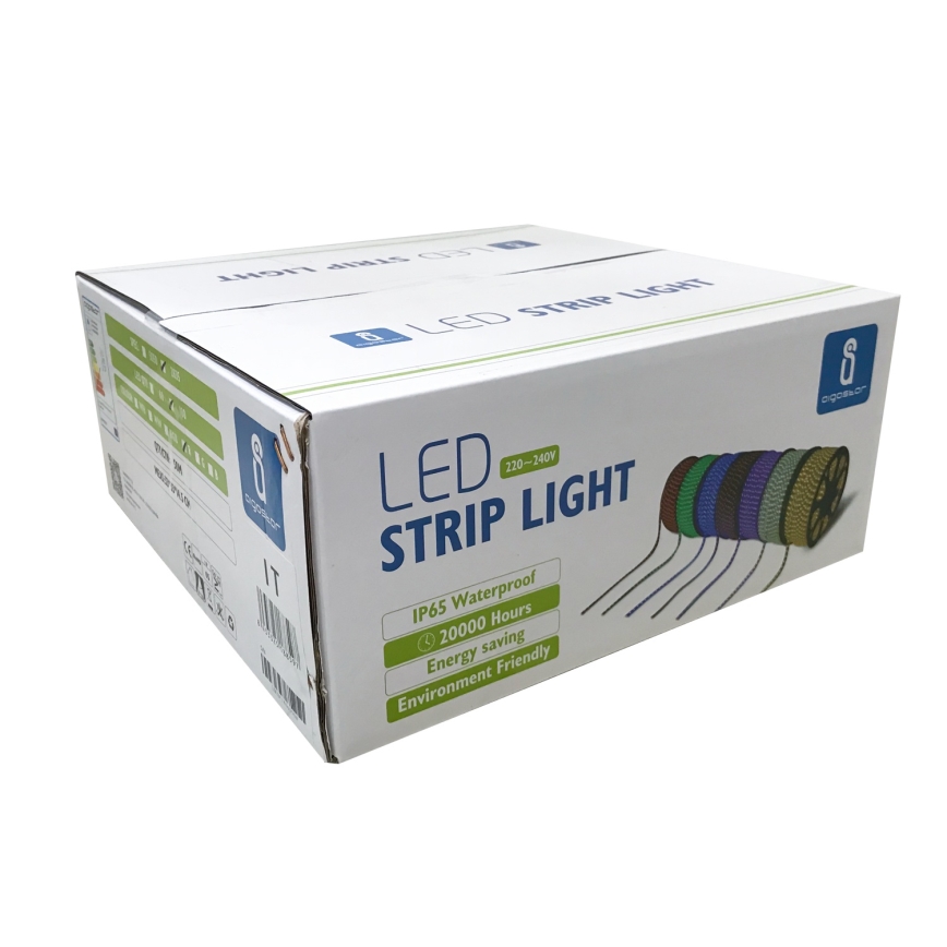 Aigostar - Tira LED exterior 50m LED/350W/230V roja IP65