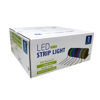 Aigostar - Tira LED para exterior 50 m LED/350 W/230 V verde IP65
