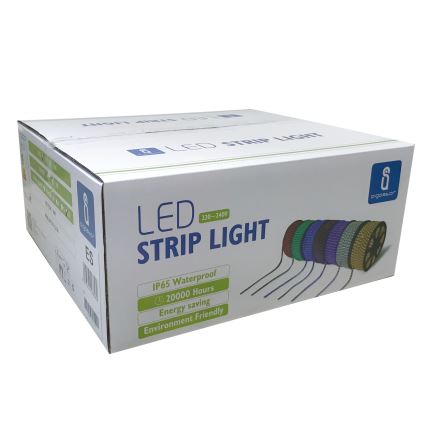 Aigostar - Tira LED para exterior 50m LED/300W/230V azul IP65
