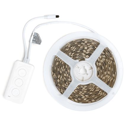 Aigostar - Tira LED RGBIC regulable 10 m LED/24W/24V + mando a distancia Wi-Fi