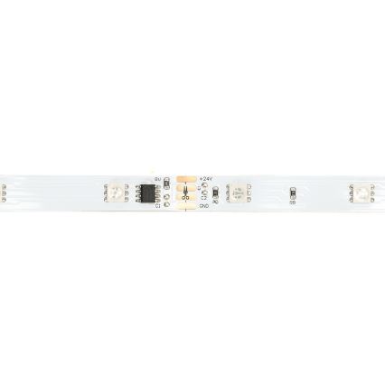Aigostar - Tira LED RGBIC regulable 10 m LED/24W/24V + mando a distancia Wi-Fi