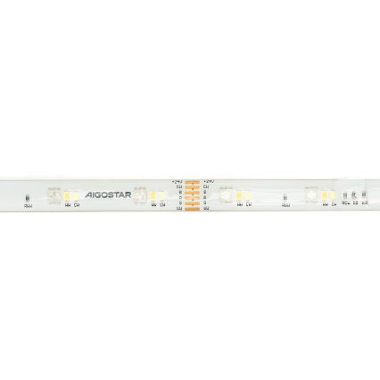 Aigostar - Tira LED RGBW regulable 5m MESH Inteligente LED/24W/230V 2700-6500K + control remoto