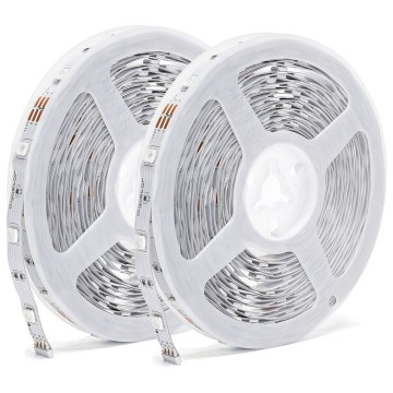 Aigostar - Tira LED RGBW regulable LED/48W/12V 2x7,5 m Wi-Fi