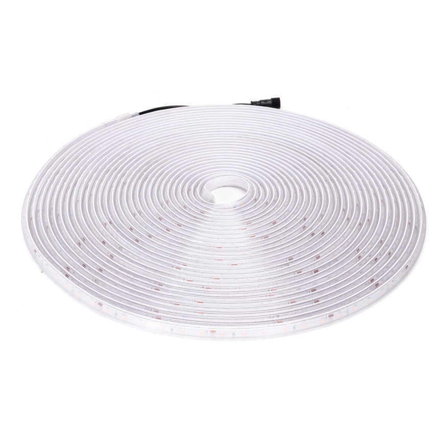 Aigostar - Tira LED solar regulable LED/20W/3,2V 20 m 2700K IP65 20000 mAh + mando a distancia
