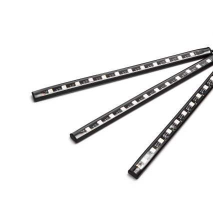 Aigostar - Tiras LED RGB regulables para automóvil LED/4,5W/5V + mando a distancia