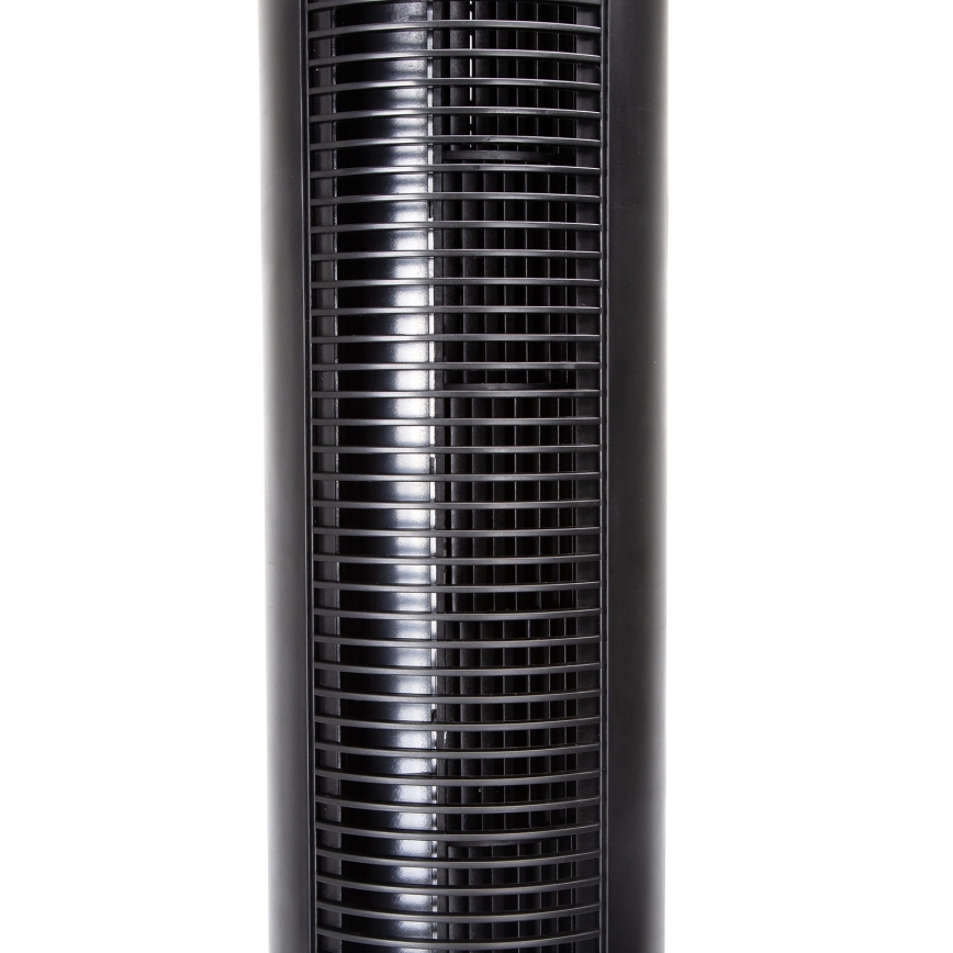 Aigostar - Ventilador de columna 45W/230V negro + mando a distancia