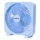 Aigostar - Ventilador de sobremesa 30W/230V azul