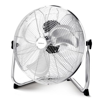 Aigostar - Ventilador de suelo 60W/230V 44,5 cm cromo brillante