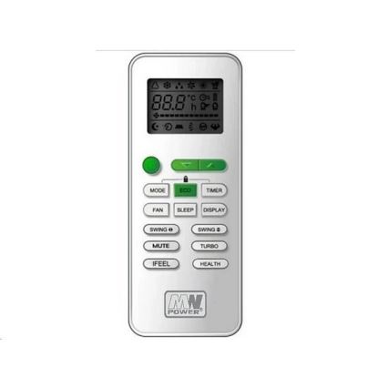 Aire acondicionado 09K V1 2,6 kW Wi-Fi Tuya blanco + mando a distancia