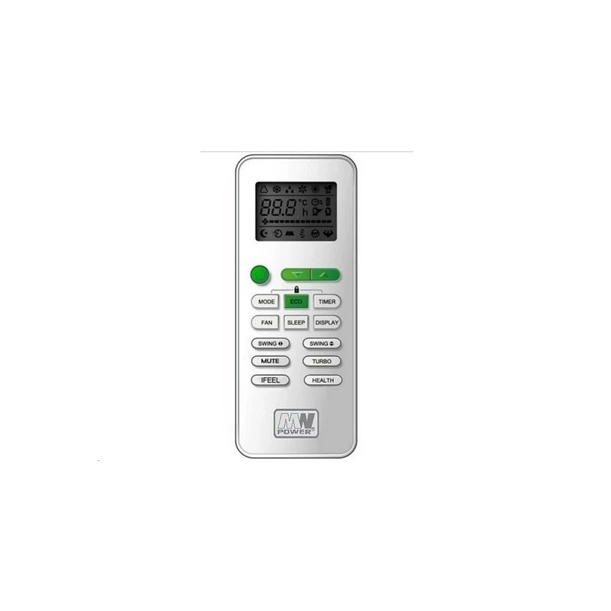 Aire acondicionado 09K V1 2,6 kW Wi-Fi Tuya blanco + mando a distancia
