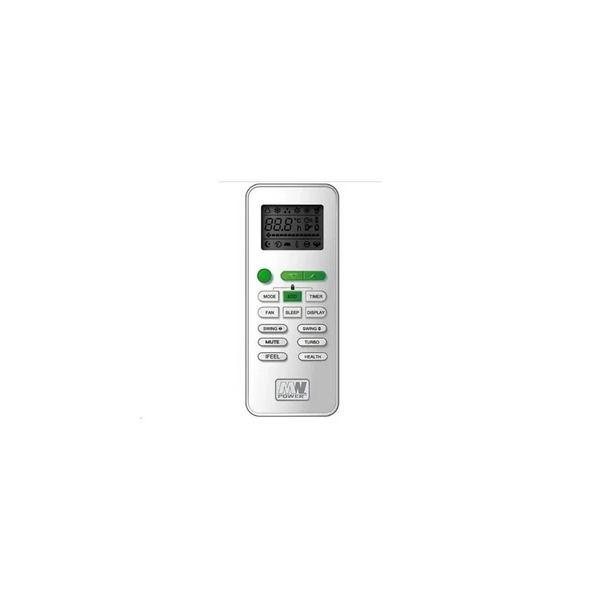 Aire acondicionado 12K V1 3,5 kW 12000 BTU Wi-Fi Tuya blanco + mando a distancia