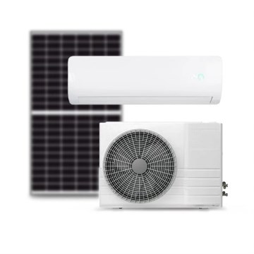 Aire acondicionado solar híbrido 3,5kW Tuya Wi-Fi blanco + mando a distancia