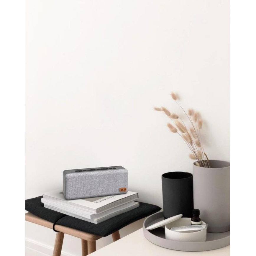 AKAI A3 REFLEXO - Altavoz inalámbrico 10W/2000 mAh IPX4