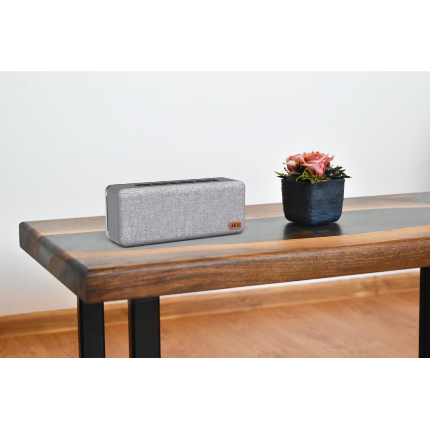 AKAI A3 REFLEXO - Altavoz inalámbrico 10W/2000 mAh IPX4