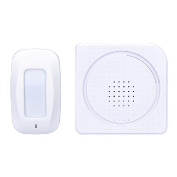 Alarma 3xAA con sensor de movimiento inalámbrico 3xAAA/5V blanco