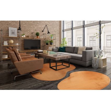 Alfombra antideslizante LOREN 120x170 cm naranja