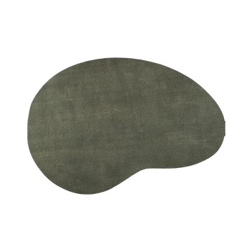 Alfombra antideslizante LOREN 120x170 cm verde oscuro