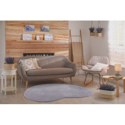 Alfombra antideslizante LOREN 160x230 cm gris