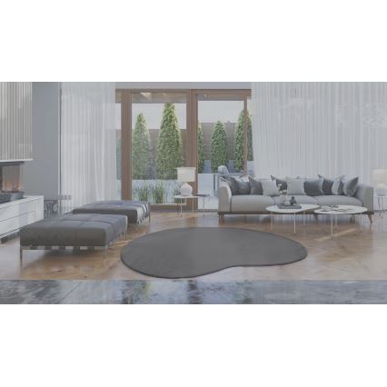 Alfombra antideslizante LOREN 160x230 cm gris