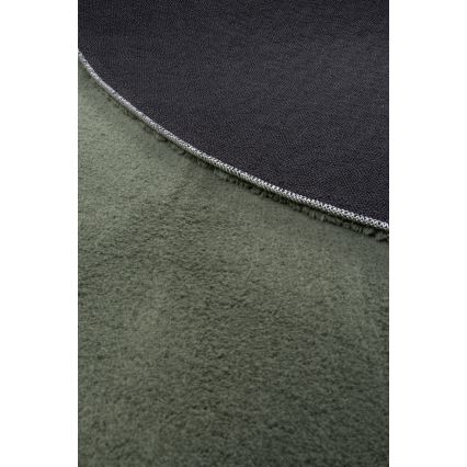 Alfombra antideslizante LOREN 160x230 cm, verde oscuro