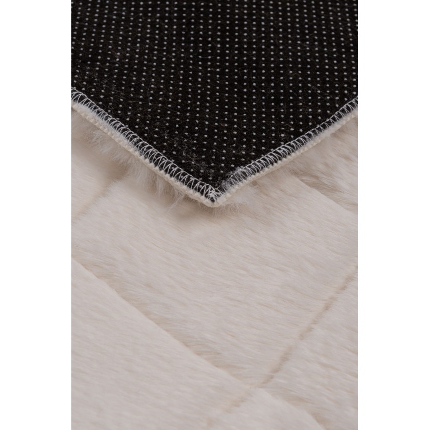 Alfombra antideslizante MODENA NEW 160x220 cm color crema