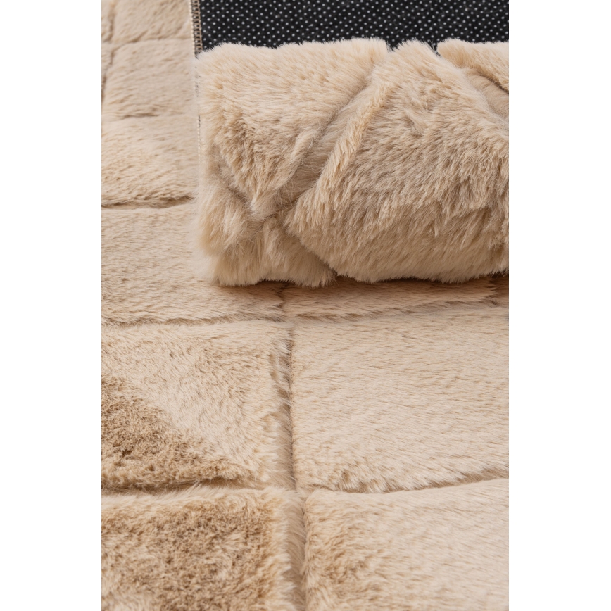 Alfombra antideslizante MODENA NEW 80x140 cm beige