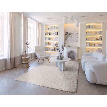 Alfombra antideslizante MODENA NEW 80x140 cm crema