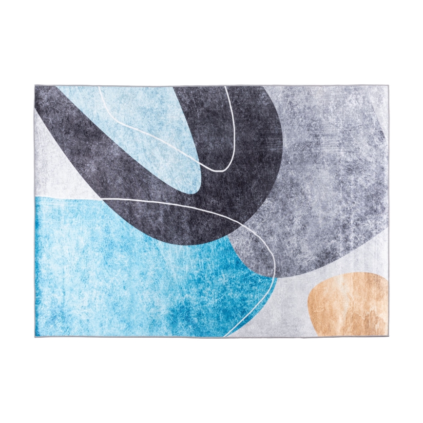 Alfombra antideslizante PRINT SHINE 160x230 cm multicolor
