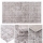 Alfombra BILBAO SHAGGY 120x160 cm gris/antracita