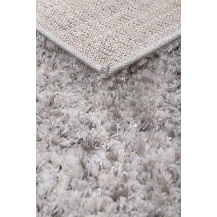 Alfombra BILBAO SHAGGY 120x160 cm gris/antracita