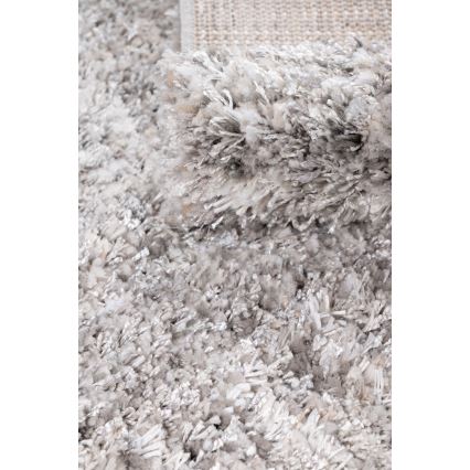 Alfombra BILBAO SHAGGY 160x230 cm gris/antracita