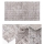 Alfombra BILBAO SHAGGY 80x150 cm gris/antracita